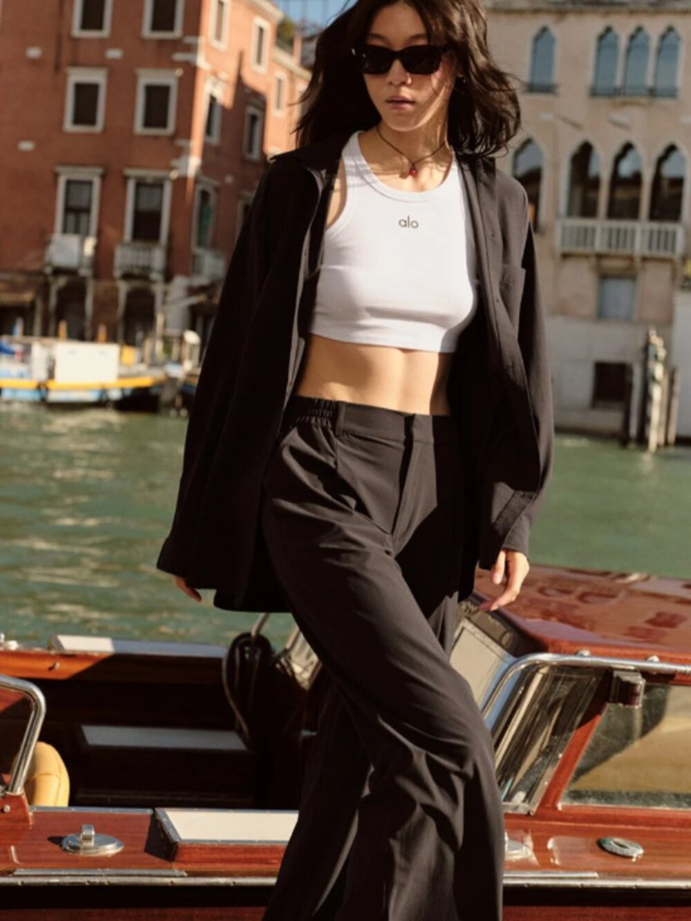 Alo High-Waist Pursuit Trouser (Regular)